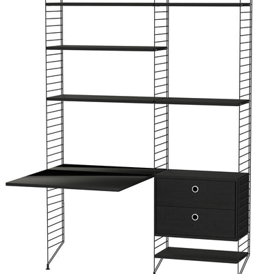 עמדת עבודה וספרייה - Idana Furniture