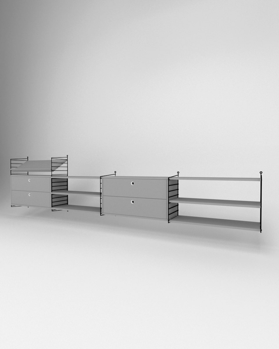 מזנון מגירות תלוי - Idana Furniture