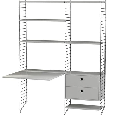 עמדת עבודה וספרייה - Idana Furniture