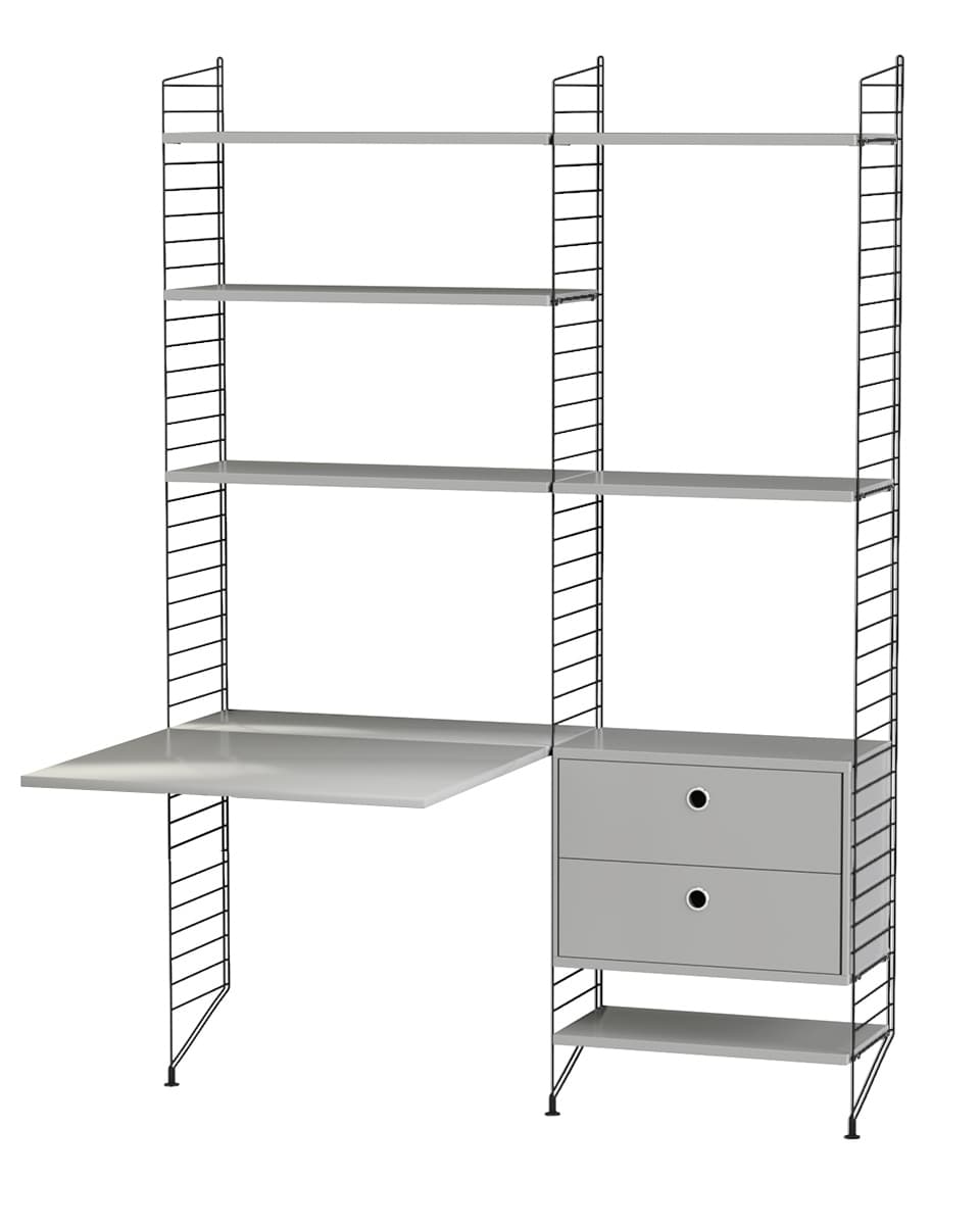 עמדת עבודה וספרייה - Idana Furniture