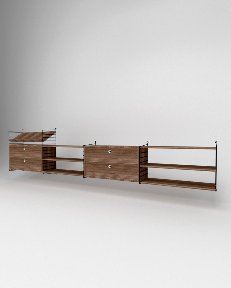 מזנון מגירות תלוי - Idana Furniture