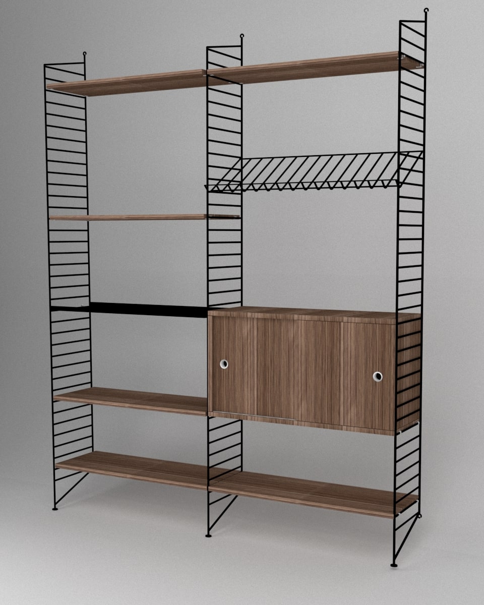 ספרייה נורדית - Idana Furniture