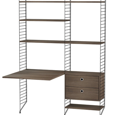 עמדת עבודה וספרייה - Idana Furniture