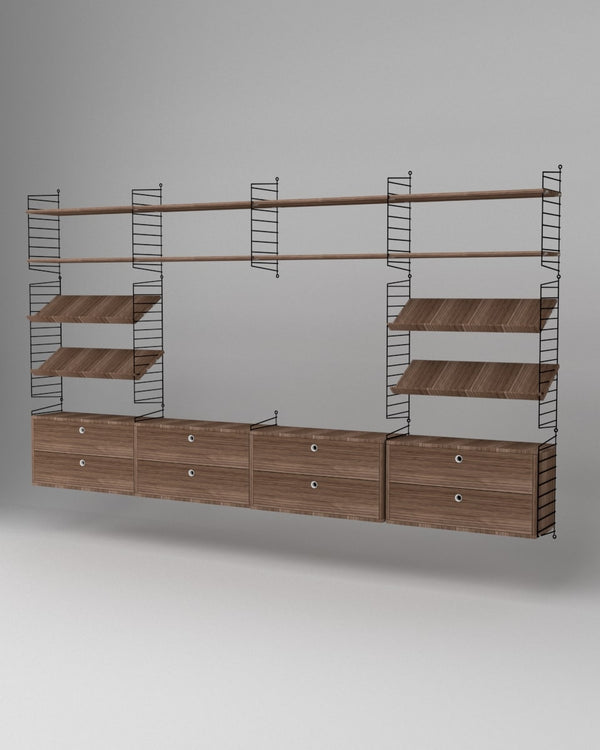 מזנון טלויזיה תלוי גדול - Idana Furniture