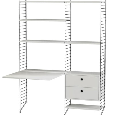 עמדת עבודה וספרייה - Idana Furniture