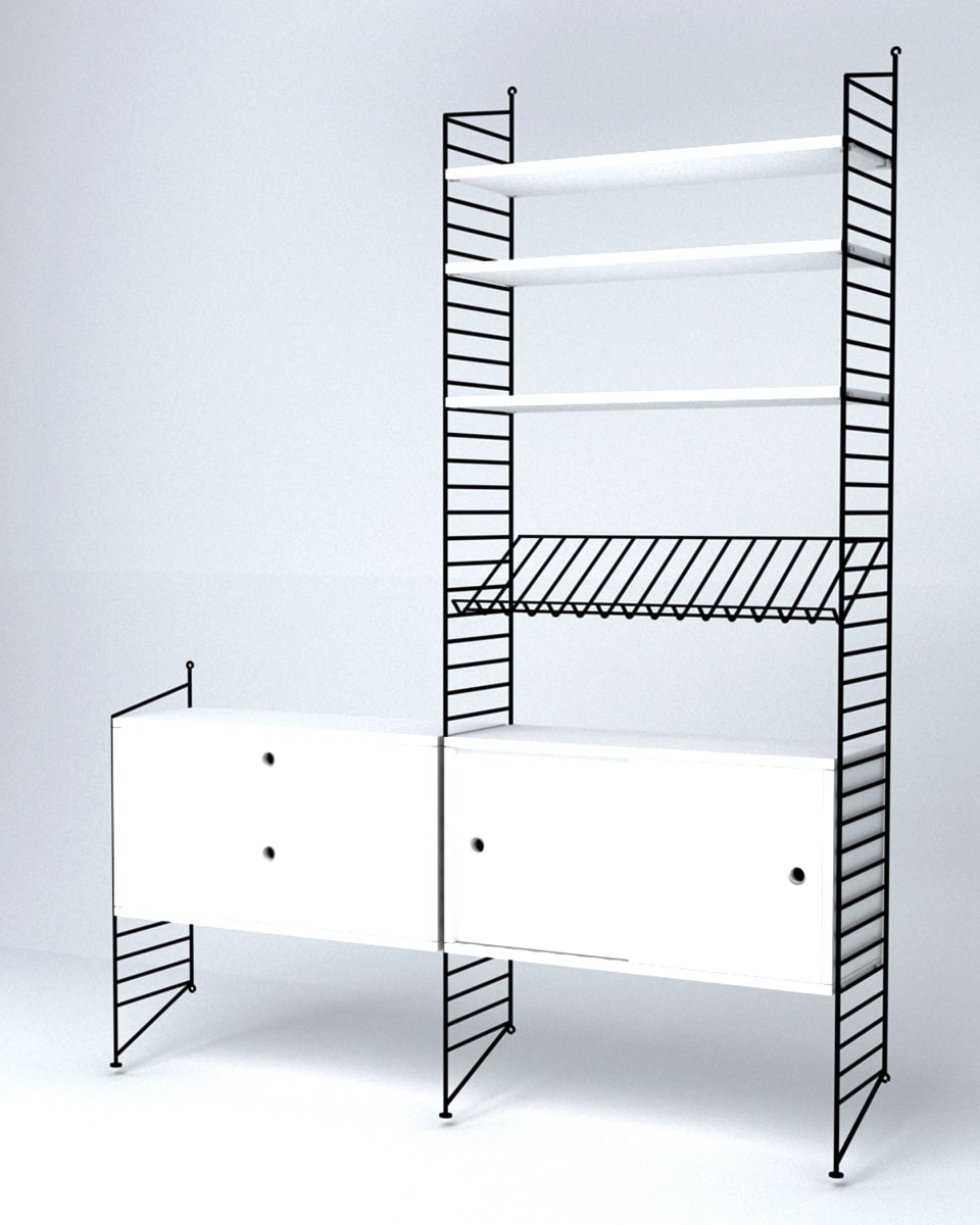 ספרייה מודולרית - Idana Furniture