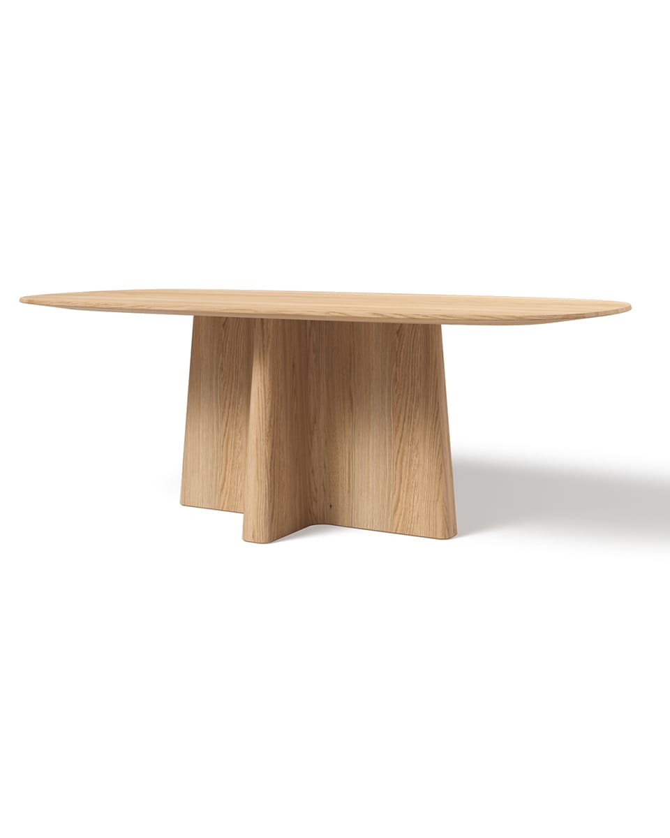 שולחן אוכל אובלי Flame - Idana Furniture