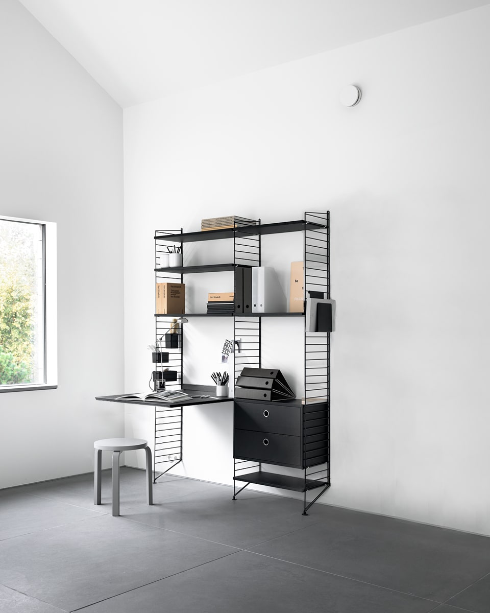 עמדת עבודה וספרייה - Idana Furniture