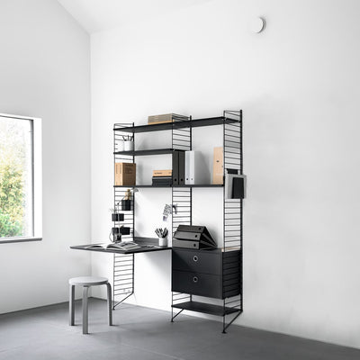 עמדת עבודה וספרייה - Idana Furniture