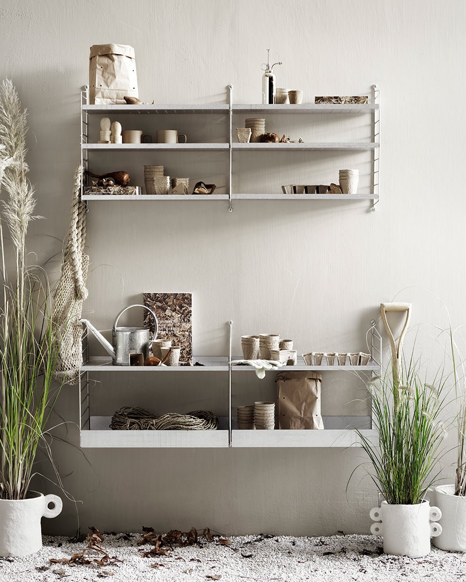 מדף מתכת קנט גבוה מגולוון - Idana Furniture