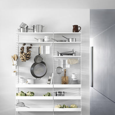 מדף מתכת קנט נמוך - Idana Furniture