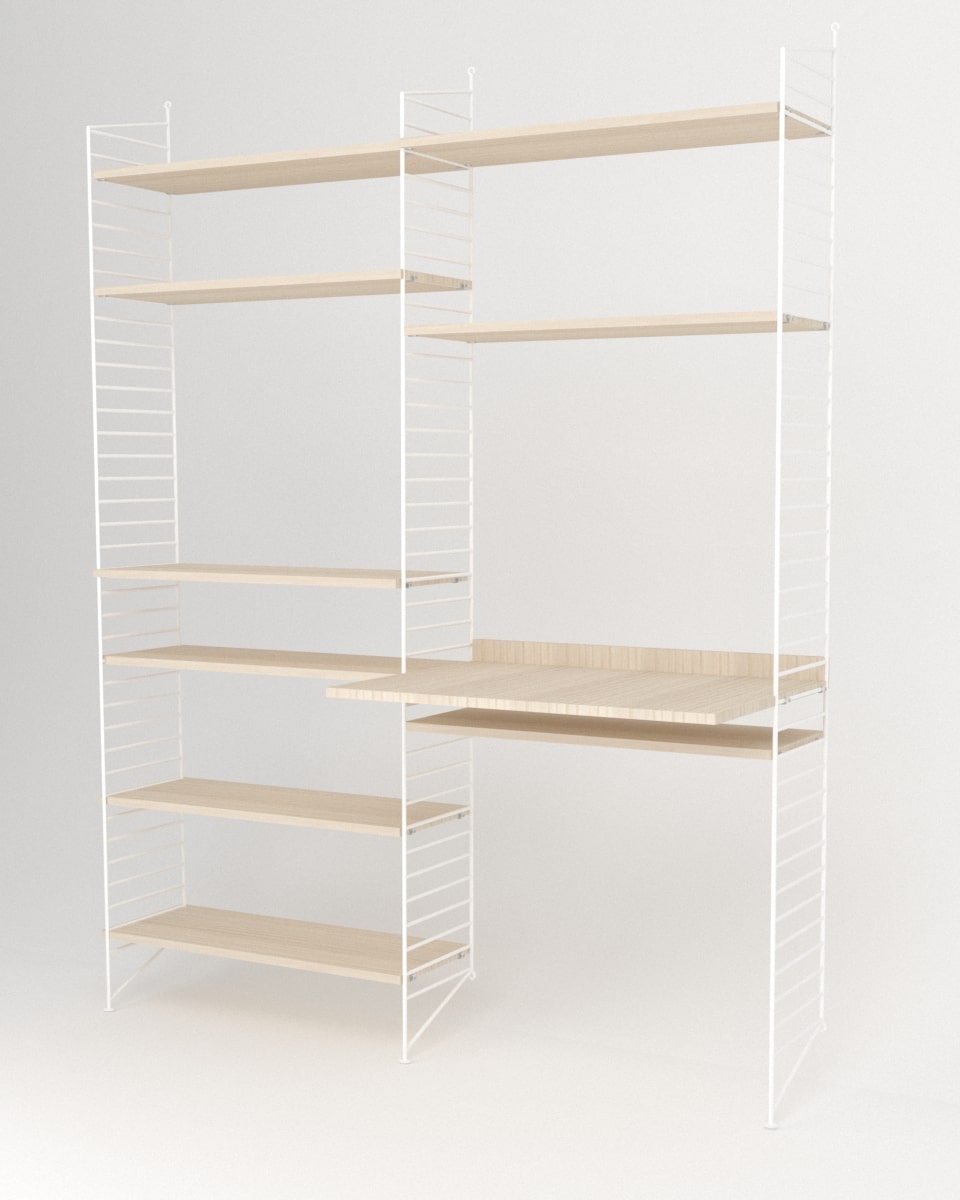 עמדת עבודה ומדפים - Idana Furniture