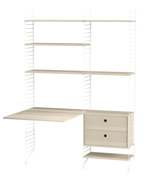 עמדת עבודה וספרייה - Idana Furniture