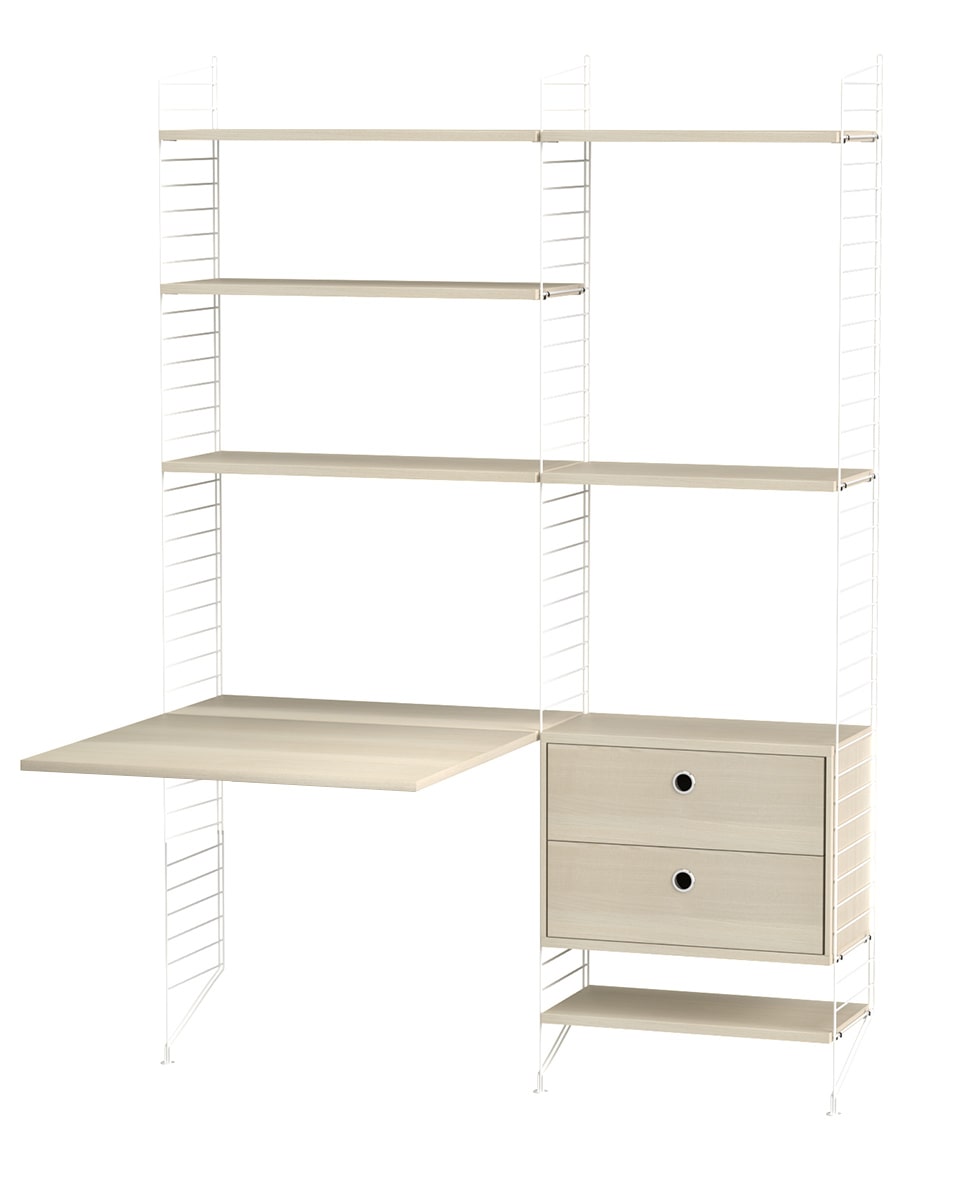 עמדת עבודה וספרייה - Idana Furniture