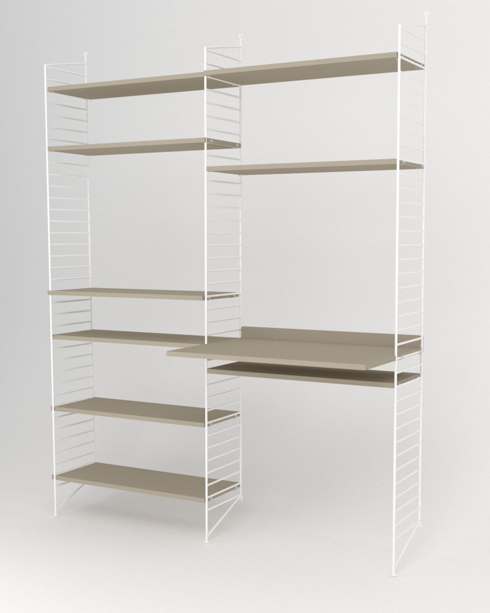 עמדת עבודה ומדפים - Idana Furniture