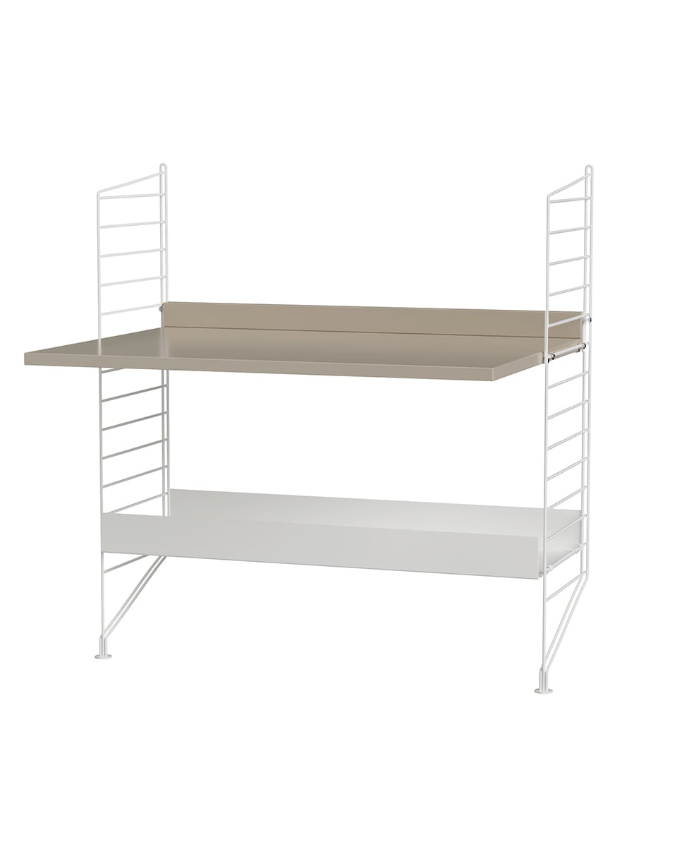 עמדת עבודה ומדף מתכת - Idana Furniture