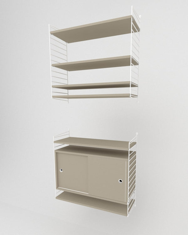 שידת אחסון תלויה ומדפים - Idana Furniture