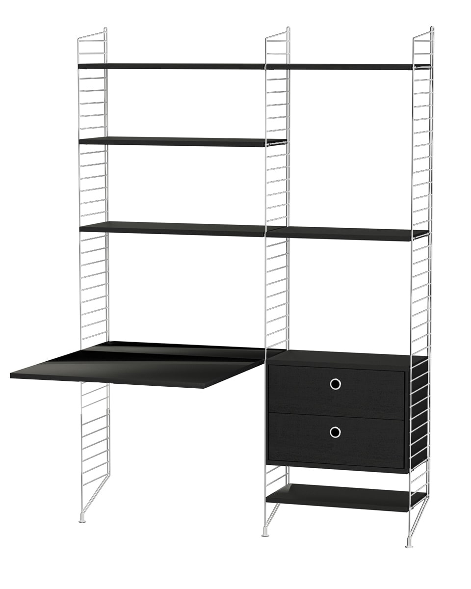 עמדת עבודה וספרייה - Idana Furniture