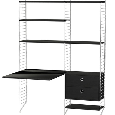 עמדת עבודה וספרייה - Idana Furniture