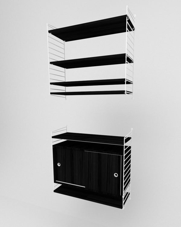 שידת אחסון תלויה ומדפים - Idana Furniture