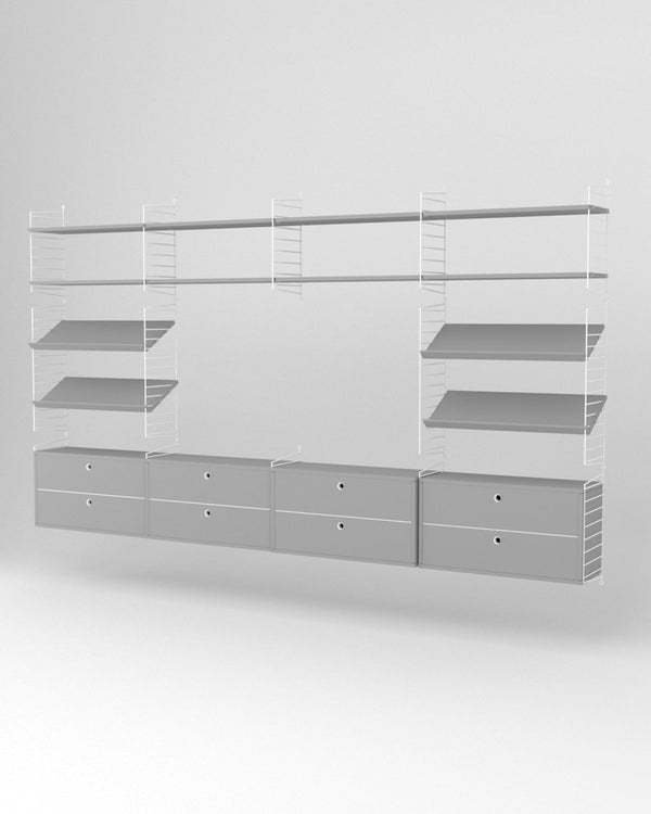 מזנון טלויזיה תלוי גדול - Idana Furniture