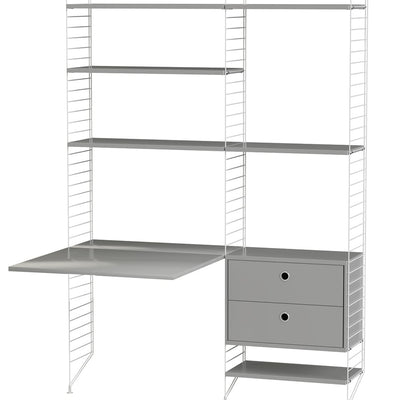 עמדת עבודה וספרייה - Idana Furniture