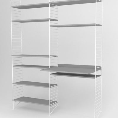עמדת עבודה ומדפים - Idana Furniture