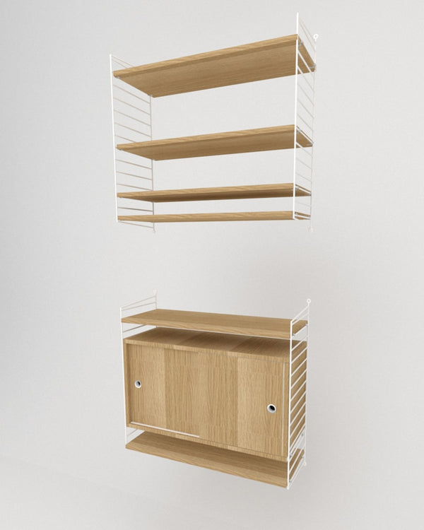 שידת אחסון תלויה ומדפים - Idana Furniture