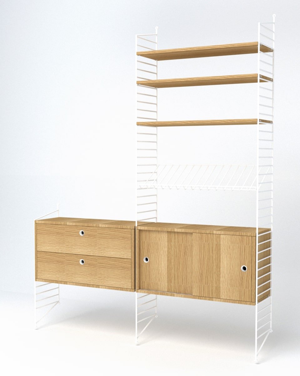 ספרייה מודולרית - Idana Furniture