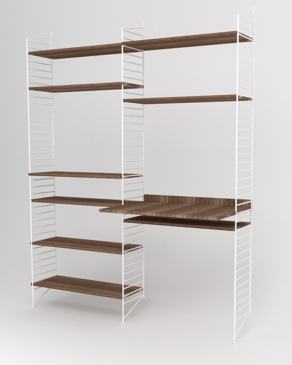 עמדת עבודה ומדפים - Idana Furniture