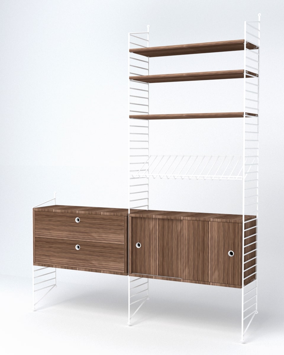 ספרייה מודולרית - Idana Furniture