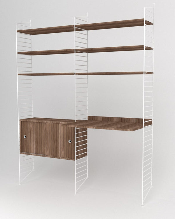 עמדת עבודה ומדפים - Idana Furniture