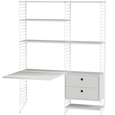 עמדת עבודה וספרייה - Idana Furniture