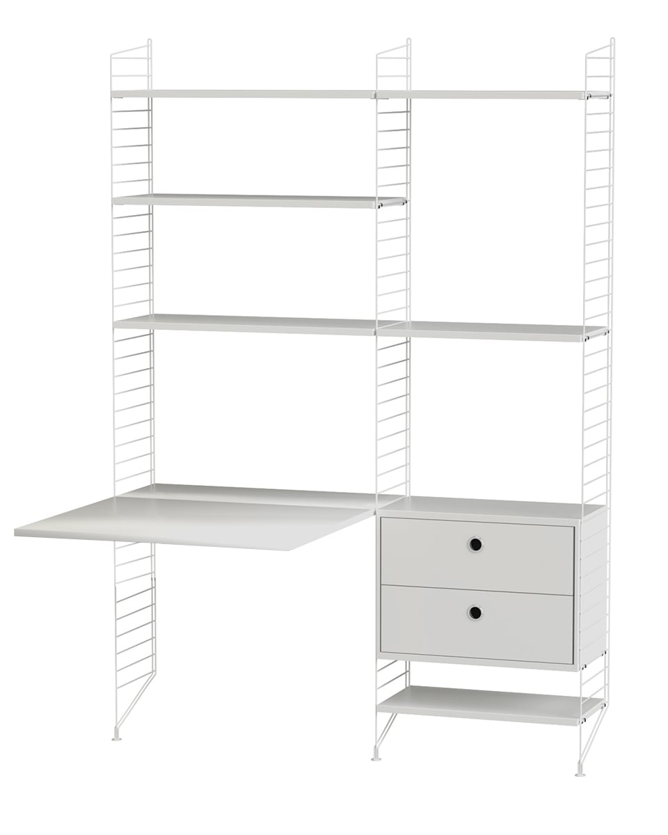 עמדת עבודה וספרייה - Idana Furniture