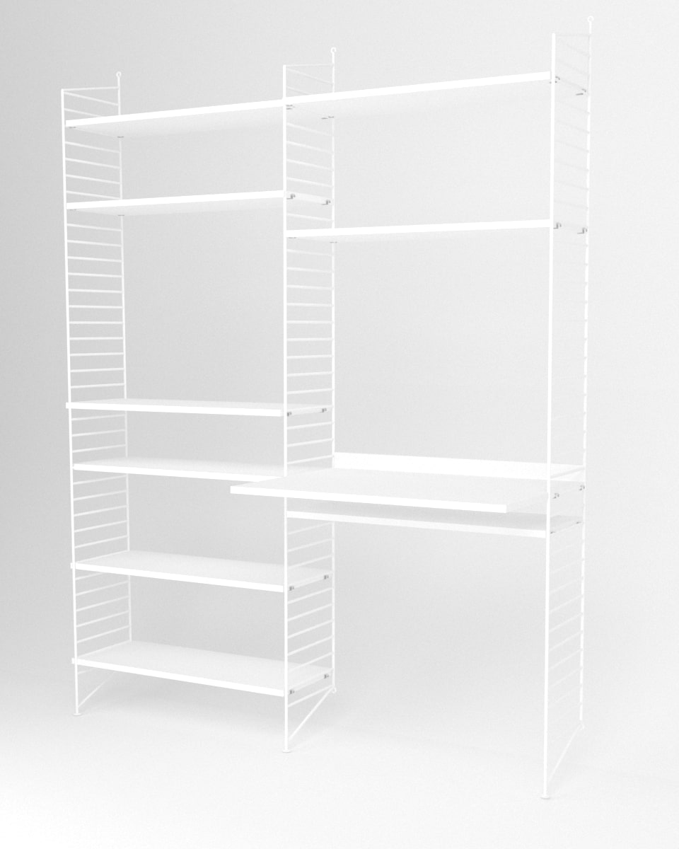 עמדת עבודה ומדפים - Idana Furniture